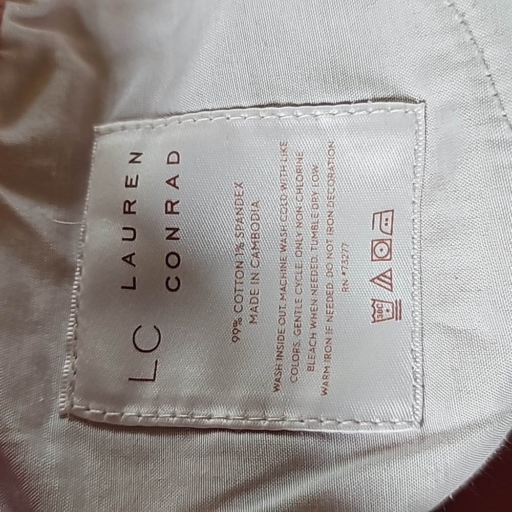 LC Lauren Conrad jean shorts peachy pink in color - Picture 4 of 4